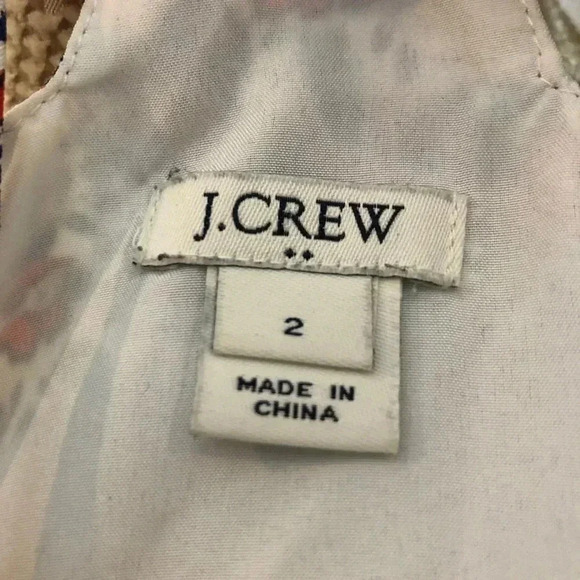 J. Crew Floral Tank Top  Size 2 - Picture 5 of 7